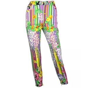 SOLD Versace Versus Floral Jeans